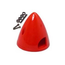 Spinner vermelho de nylon 64mm 2,5"