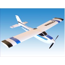 Cessna 182 AMB 110cm (kit p/ montar em Isopor)