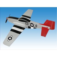 P-51 Mustang AMB 100cm (kit p/ montar em Isopor)